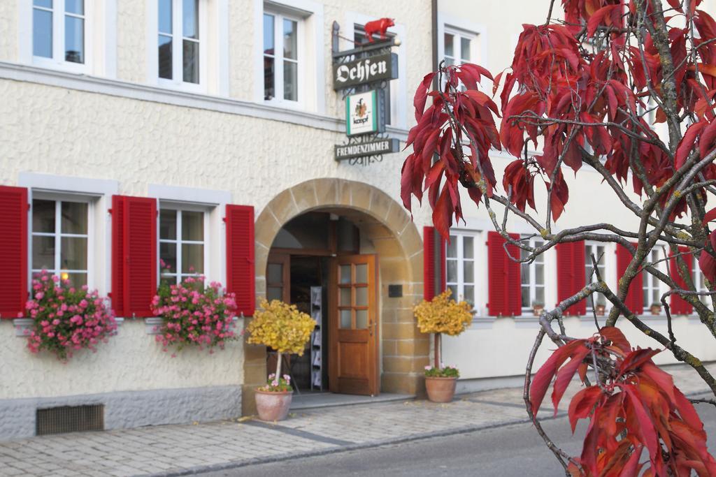 Hotel-Restaurant Roter Ochsen Lauchheim エクステリア 写真